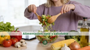 Alimentación sana y saludable