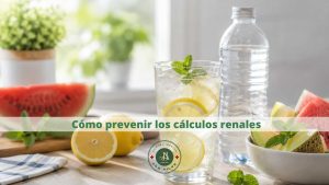 Hidratación en verano para prevenir los cálculos renales